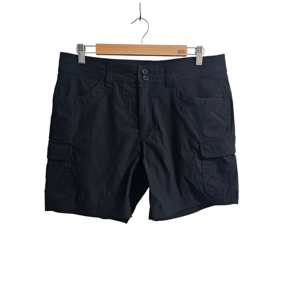 EDDIE BAUER Summer Trail Short Black Size 12 - Picture 1 of 5